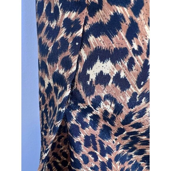 VINTAGE Savion Womens Size 8 Dark Floral Skirt Made In USA - Picture 7 of 11